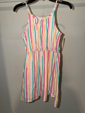 Cat & Jack Pastel Multicolor Stripe Sundress